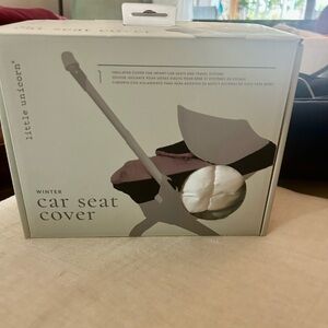 ••NEW Little Unicorn Winter CarSeat Cover Premium Insulated Fabric Universal Fit